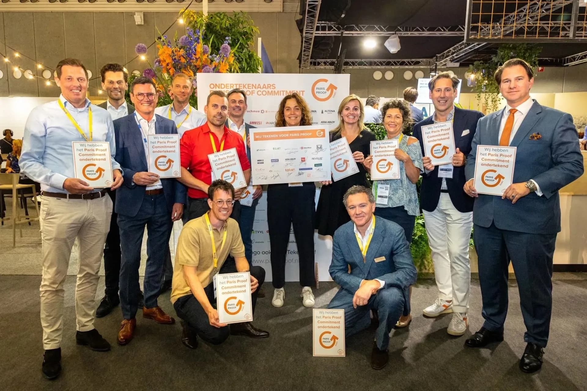 Ondertekening van het Paris Proof Commitment door COMCAM, Provada 2023